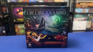 Unboxing Unconscious Mind Kickstarter All In [upl. by Michaela]