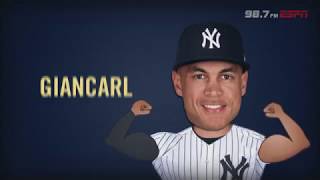 Michael Kay bobblehead talks Yankees hitting [upl. by Nonnahs]