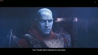 Destiny 2  The Final Shape  Zavala Communes With The Witness Cutscene [upl. by Asirap]