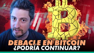 💥 ¡SE CAE BITCOIN 💥 ¿Podemos SEGUIR CAYENDO [upl. by Grados]