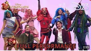 Descendants The Rise of Red D23 Expo FULL Performance disneydescendants [upl. by Jorry]