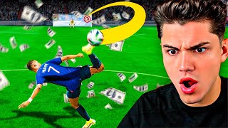 1 GOL IMPOSSÍVEL com os JOGADORES MAIS CAROS do FIFA 24 [upl. by Tak]