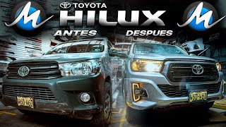 PROYECTO HILUX CABINA SIMPLE A ROCCO 2020 [upl. by Ecnaiva777]