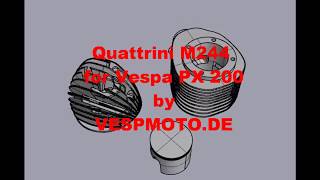 Quattrini M244 by Vespmotode [upl. by Norvell]