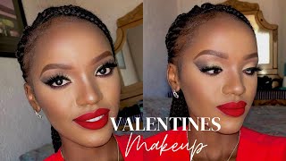 GRWM Valentine’s Day Makeup Tutorial  2024 💋 [upl. by Rednav345]