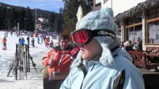 borovets bulgaria 2011 snowboarding skiing [upl. by Barra337]