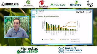 A qualidade da madeira  interações com a silvicultura indústria e produtos  Florestas Online 2024 [upl. by Eira]