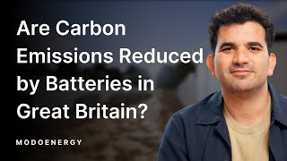 Are Carbon Emissions Reduced by Batteries in Great Britain [upl. by Anauqahc140]