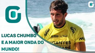 EXCLUSIVO LUCAS CHUMBO E A MAIOR ONDA DO MUNDO EM NAZARÉ [upl. by Elleval]