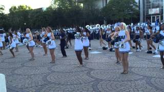 ODU Dynasty Dance Team Pep Rally 2015 [upl. by Ahsimek546]