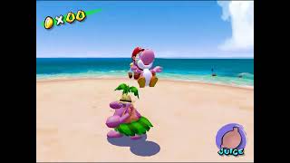 Super Mario Sunshine Gelato Beach Yoshi Blue Coins Ep 6 Only [upl. by Karen949]