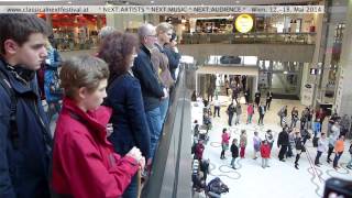 Chorus Sine Nomine flashmob at ClassicalNEXT 2014 festival [upl. by Sammer]