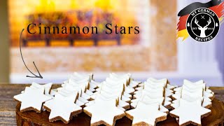 Perfect Cinnamon Stars Zimtsterne ✪ MyGermanRecipes [upl. by Oludoet133]