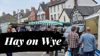 HAY ON WYE Travel Guide  Markets Antiques and Books [upl. by Aned]