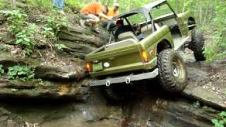 Bronco going up SMORR waterfall part 2 [upl. by Cyrillus]