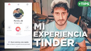 CÓMO funciona TINDER experiencia  tips 🔥 [upl. by Imoian]