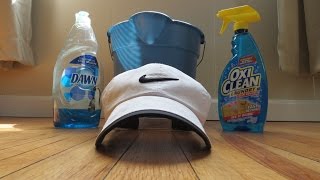 How to get deep stains out of your favorite hat [upl. by Ybloc]