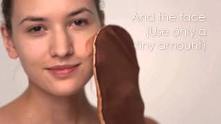 How to Apply Sunshimmer Water Resistant Instant Tan  Rimmel London [upl. by Noet]