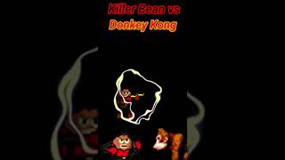 Killer Bean vs Donkey Kong 3  animación supermario nintendo animation [upl. by Hsemin]