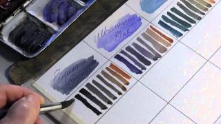 Full Tutorial  Mixing colours for watercolour painting  Alek Krylow [upl. by Heidi341]