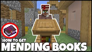 How To Get MENDING BOOKS In MINECRAFT 121 [upl. by Gregrory]