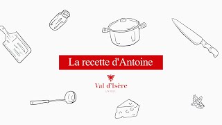 La recette dAntoine Gras  Risotto de crozets au beaufort  Val dIsère [upl. by Woodring]