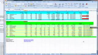 Demo of Inflow XLQ for real time market data with IQFEED for Excel or Microsoft NET and C [upl. by Odracer]