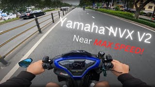 Testing Out The Speed  Yamaha NVXAEROX V2  Scooter Torque RAW  4K [upl. by Mathew169]