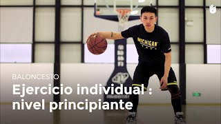 Aprender a botar el balón para principiantes  Baloncesto [upl. by Lynne]