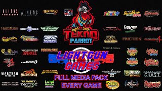 Every Teknoparrot Light Gun Game Full media pack  Extras [upl. by Sidhu]