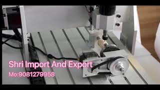 3040 4 Axis Cnc Engraving Machine [upl. by Nimoynib]