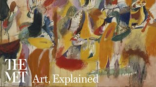 Deciphering the language of paint in Arshile Gorkys quotWater of the Flowery Millquot  Art Explained [upl. by Leonanie]