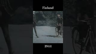 Cykling on the streets Finland 1944 [upl. by Hufnagel]