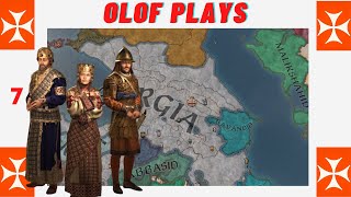 Olof Plays Crusader Kings III  EP 7  Greater Georgia on the Horizon [upl. by Eugatnom640]