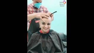 Haryanvi Girl Headshave  Hair Donation  Bald By Choice [upl. by Inaflahk]