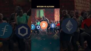 Bitcoin vs Altcoins Meme [upl. by Allemahs]