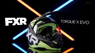 FXR Torque X Evo with electric shied helmet [upl. by Yrakaz590]