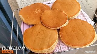 Fluffy Banana Pancake recipe  Banana Pancakes  How to make banana pancakes at home [upl. by Orofselet]