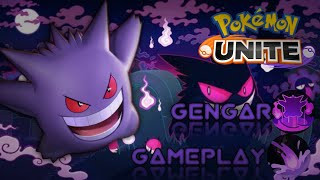 Gengar gameplay pokemon unite pokemonpokemonuniteunite [upl. by Llevad]