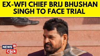 Brij Bhushan Singh News  Delhi Court Frames Charges Against ExWFI Chief Brij Bhushan  N18V [upl. by Ahseiyt]