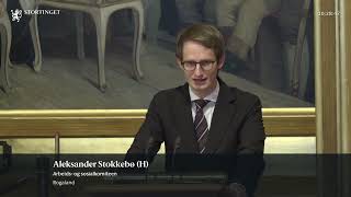 05112024 Sak 3 1 Aleksander Stokkebø [upl. by Nalhsa]