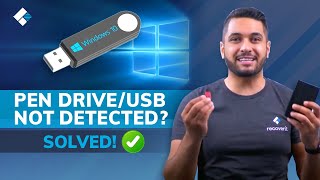 How to Fix Pen DriveFlash Drive Not Detected Issue 4 Solutions [upl. by Mourant]