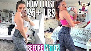 MY WORKOUT ROUTINE How I Lost 25 Pounds  Krazyrayray [upl. by Htiek298]