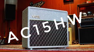 Vox  AC15HW Test～ [upl. by Claudian]