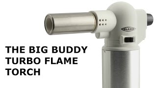 Blazer Products  The Big Buddy Butane Refillable Turbo Torch [upl. by Annalee204]