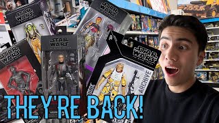 THEY’RE BACK Star Wars The Black Series ReReleases  Toy Hunt [upl. by Ddahc]