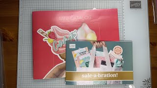 Stampin’ Up JanuaryApril 2024 Mini Catalog amp 2024 Saleabration Brochure Unboxing Video [upl. by Nnylanna]