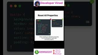 🧹 Ultimate CSS Reset Restore All Properties 🔄  Clean Slate for Your Web Design 💻✨ responsiveweb [upl. by Allerbag455]