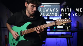 Always With Me Always With You  Alessandro Zilio Joe Satriani Cover [upl. by Eelir]