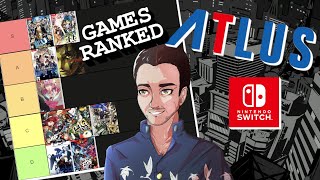 ATLUS Nintendo Switch Games TIER LIST  ALL GAMES RANKED [upl. by Nevin]